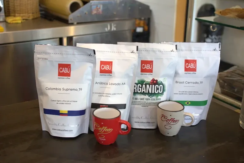 Café de origen de Brasil, Colombia, Kenia y Etiopía